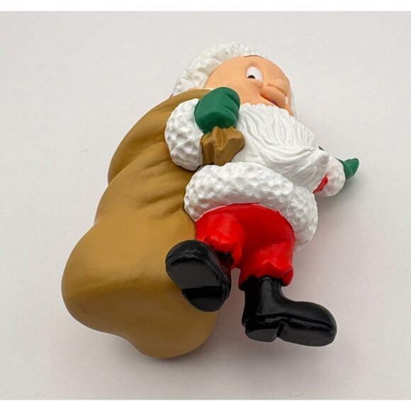 Hallmark Looney Tunes Elmer Fudd Santa Claus Christmas Tree Ornament 1993 - Picture 7 of 9